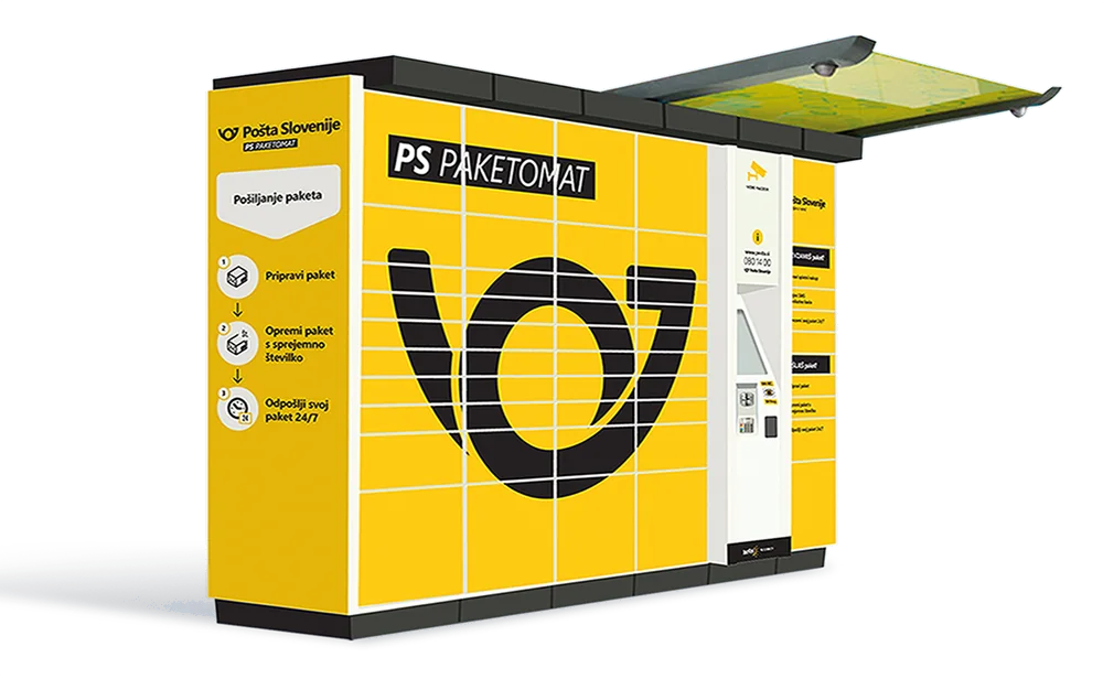 Pošta Slovenije PS Paketomat parcel locker
